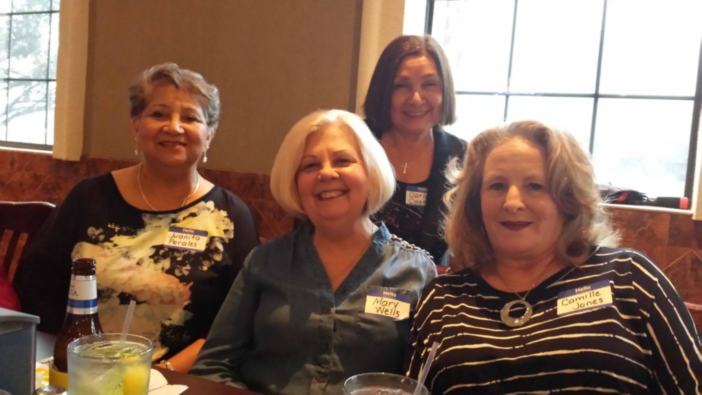Juanita Perales, Mary Wells, Carla Castro and Camille Jones